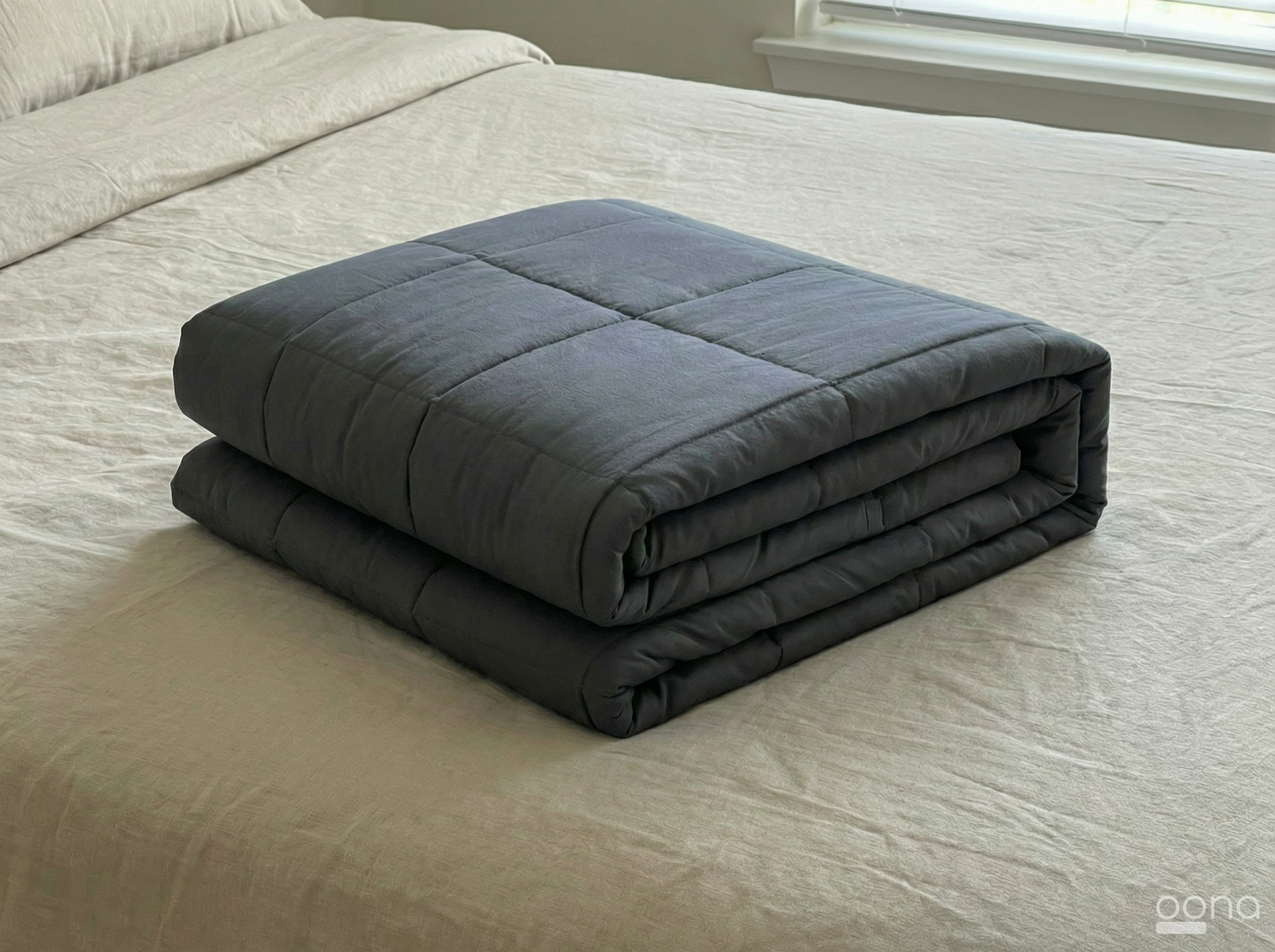 Couverture lestée OONA® – Le poids du calme