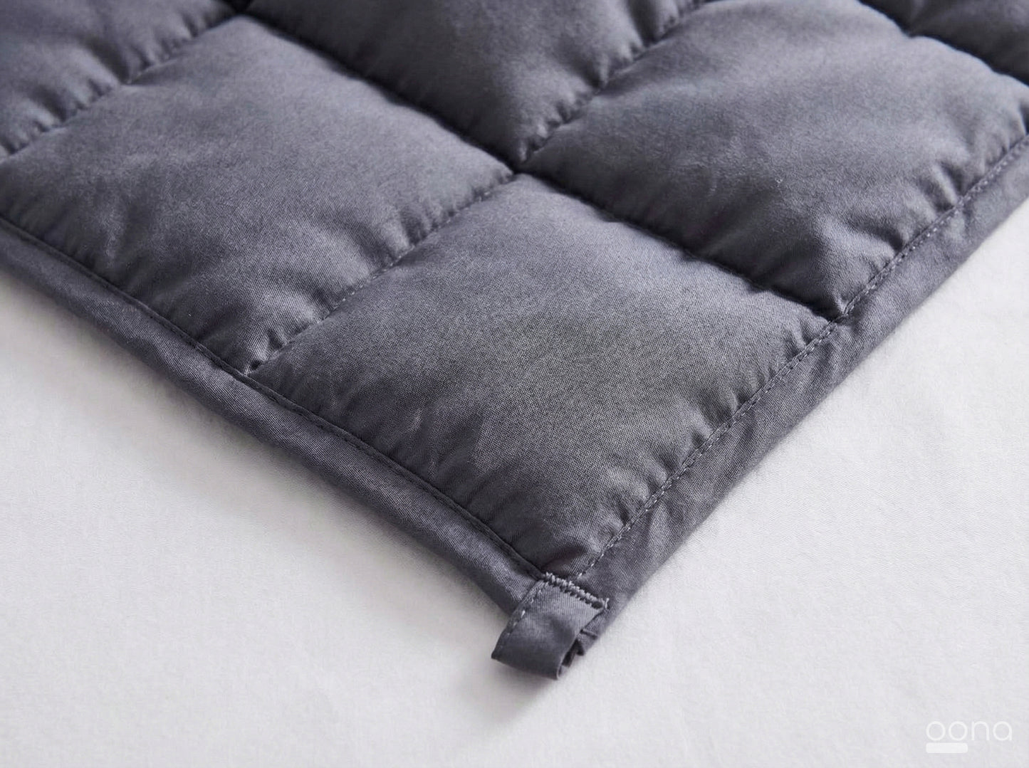 Couverture lestée OONA® – Le poids du calme